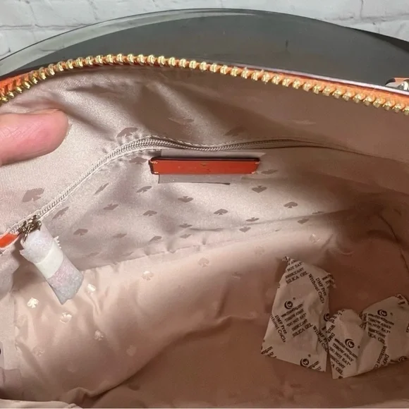 KATE SPADE Payton Medium Dome Satchel in Coral. Like New - Picture 3 of 10